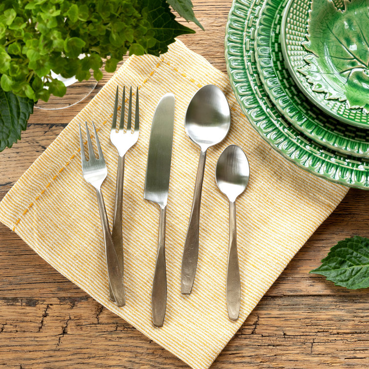 Hatley Stainless Steel Flatware Set of 5 Birch Lane